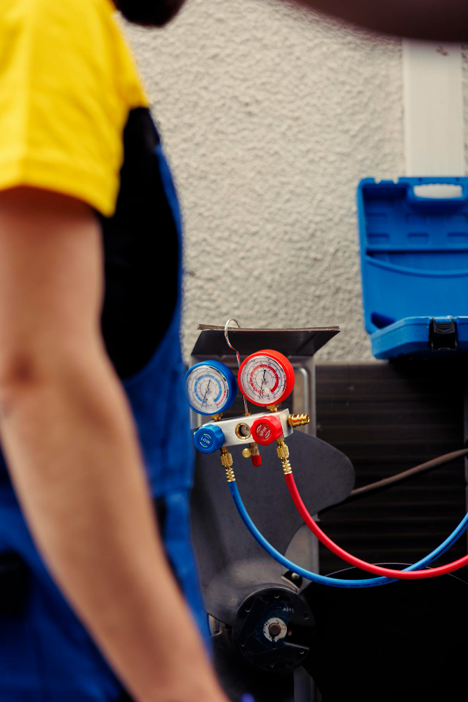 car ac repair section